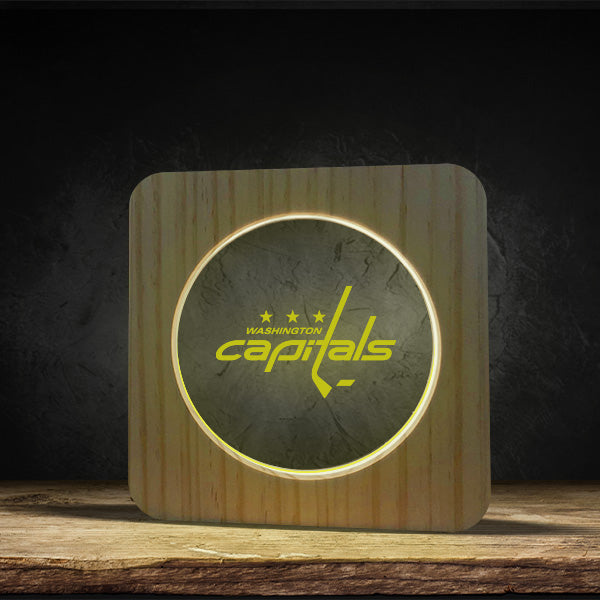 Washington Capitals - Square Base LED Light