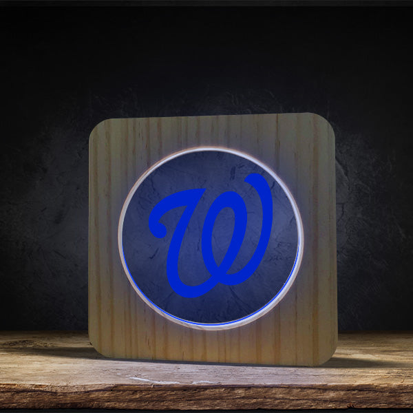 Washington Nationals - Square Base LED Light