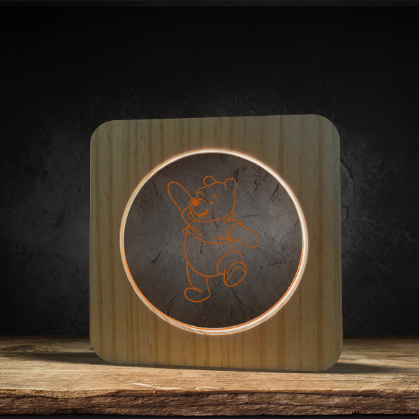 Winnie the Pooh - Square Base LED Light